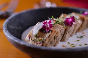 Restaurante Sorocaba: Ravioli de mandioca com espuma de coco